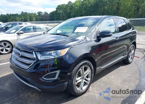 2016 Ford Edge Titanium from USA, damaged, VIN 2FMPK4K95GBB41906